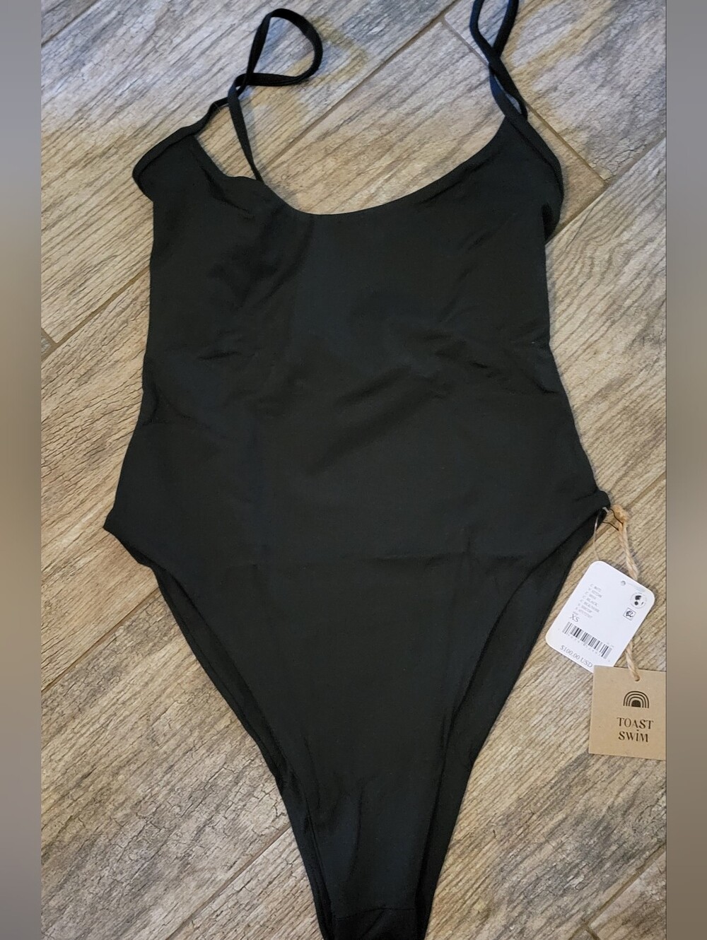 Free People Movement Toast Swim High Cut Cheeky One Piece Swimsuit Bodysuit NWT